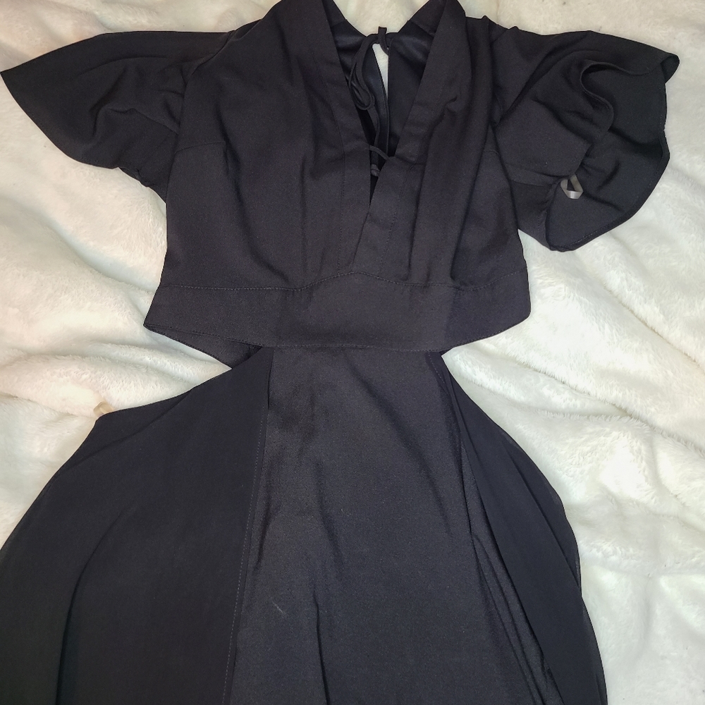Black High-Low Dress - XOXO - L